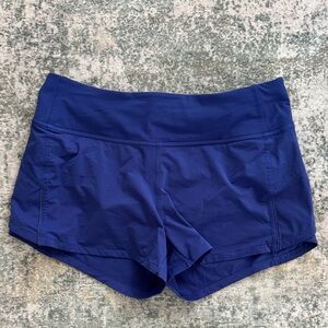 Lululemon Athletica Navy Athletic Shorts